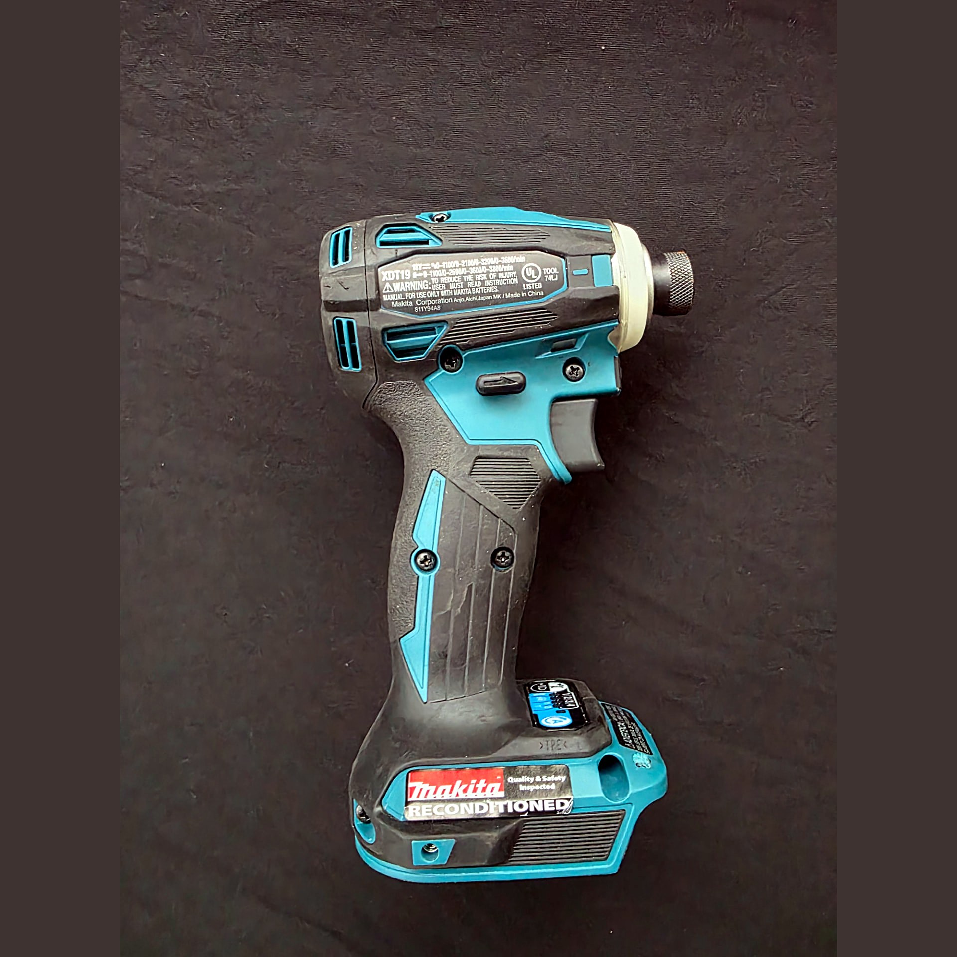Makita 18V LXT® Lithium-Ion Brushless Cordless 4-Speed Impact Driver, Tool Only
